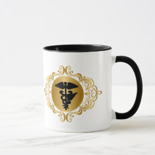 Caneca Símbolo Médico Podiatras Mug - Personalize-O!