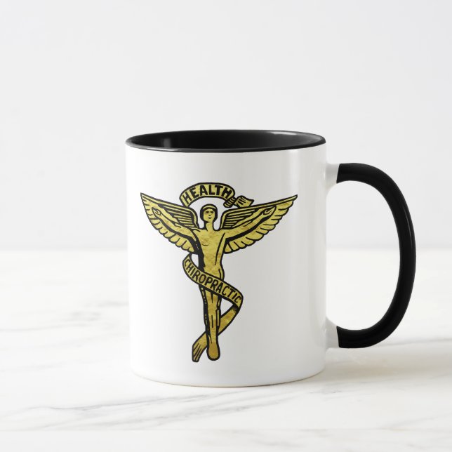 Caneca Símbolo médico quiroprático Mug (Direita)