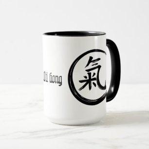 Caneca Símbolo preto QiGong