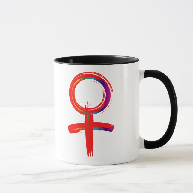 Caneca Símbolo Universal da Mulher (Direita)