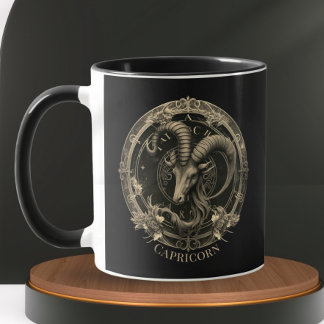 Caneca Símbolo Zodac Sea Goat Celestial Fantasy Capricórn