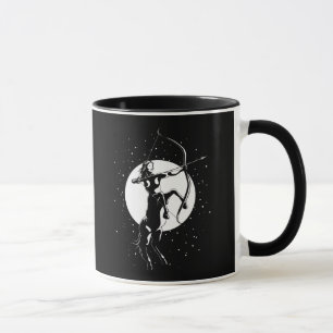 Caneca Símbolo Zodiac Ilustração - Sagitário