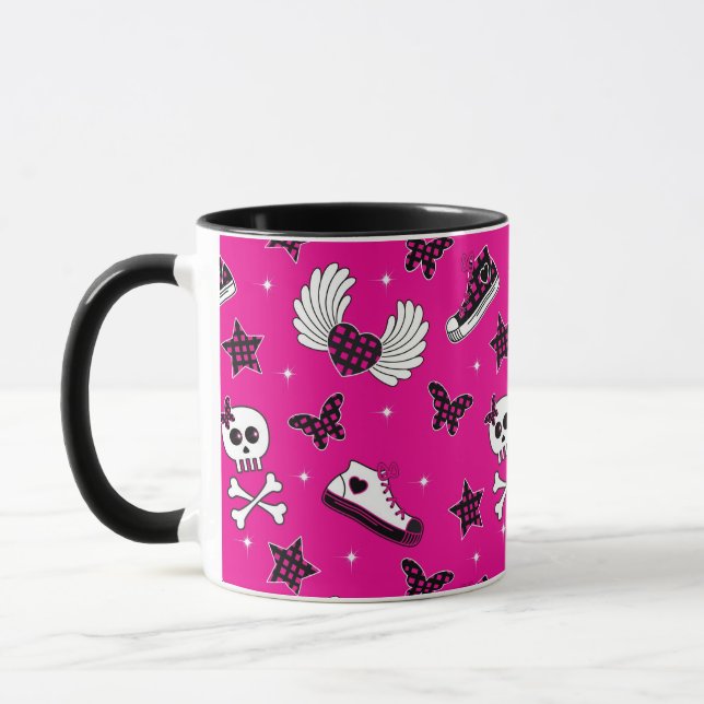 Caneca Símbolos de Emo (Esquerda)