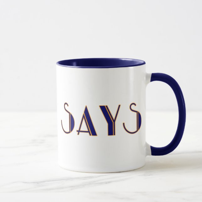Caneca "Simon diz " (Direita)