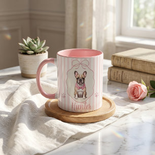 Caneca Simples Moderna com Nome e Foto do Animal d