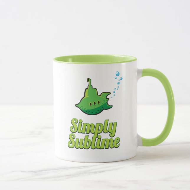 Caneca Simplesmente Sublime. (Direita)
