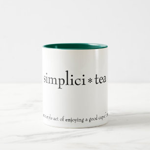 caneca "simplici-tea"