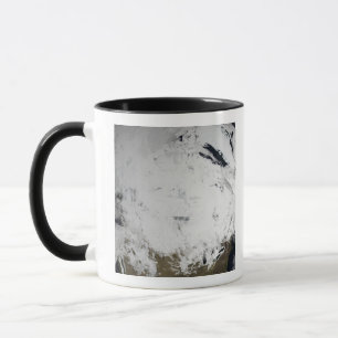 Caneca Simulação da nuvem de um só dia 2