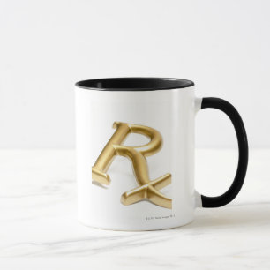 Caneca Sinal da droga de Rx
