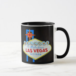 Caneca Sinal da tira de Las Vegas