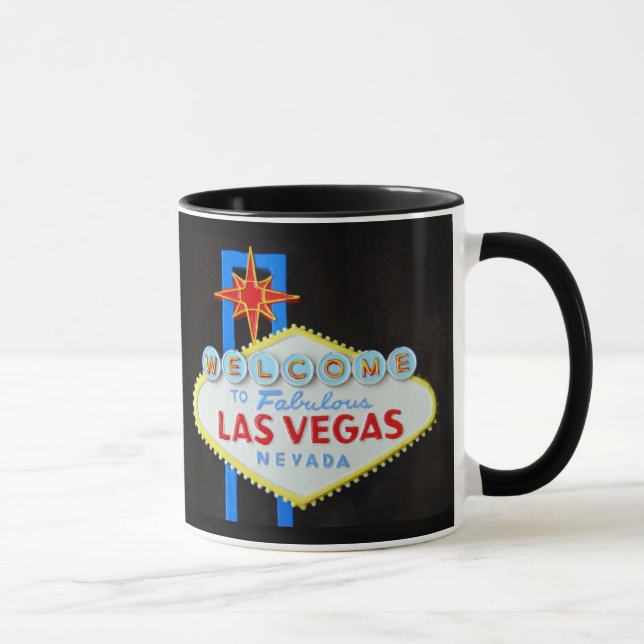 Caneca Sinal da tira de Las Vegas (Direita)