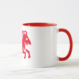 Caneca Sinal de Aries Astrology, Ringer Mug