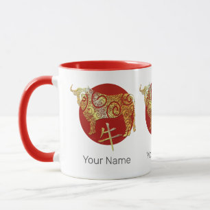 Caneca Sinal de constelação do Horoscópio Zodiodófico Chi