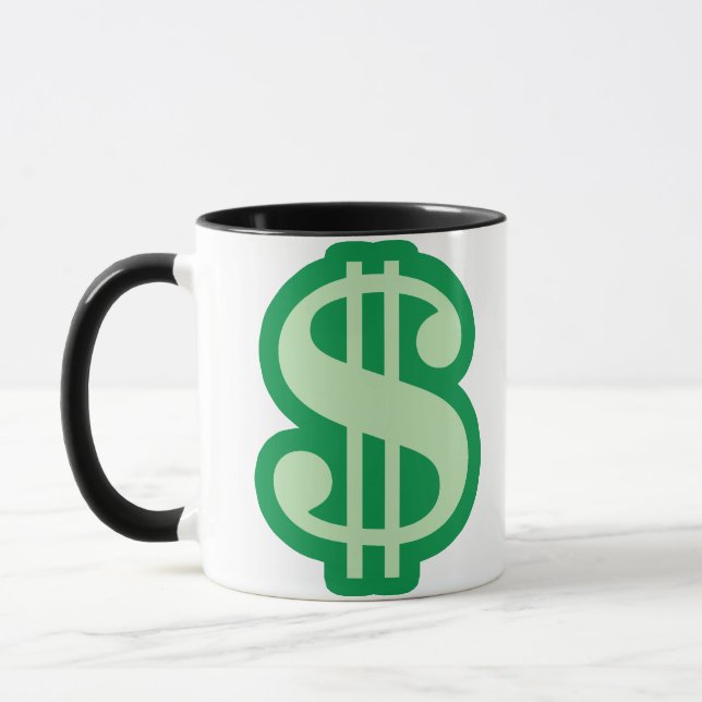 Caneca Sinal de Dólar (Esquerda)