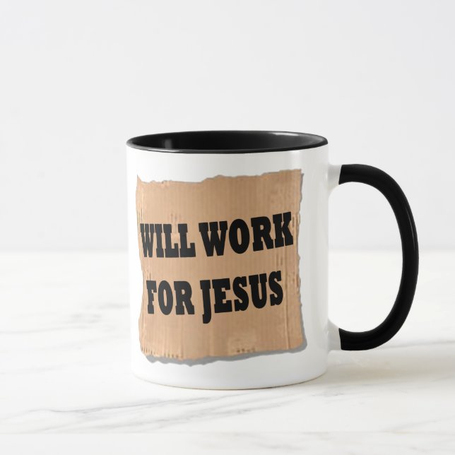 Caneca Sinal de Jesus (caneca) (Direita)