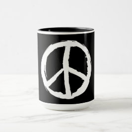 Caneca SINAL DE PAZ DE PAPEL divertido |