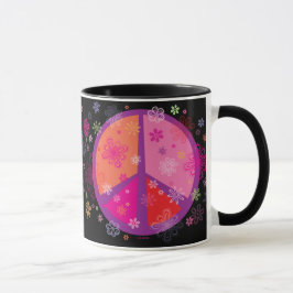 Caneca Sinal de paz dos namorados