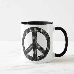 Caneca Sinal de Paz - Preto