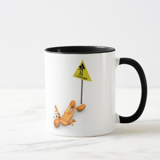 Caneca Sinal do cuidado (Direita)