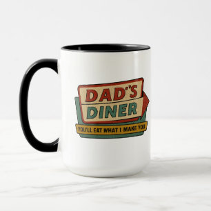 Caneca Sinal Retro do Lanche do Papai – Ben-Day Arte Pop