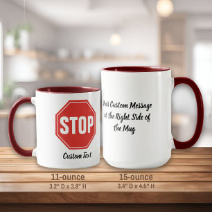 Caneca Sinal STOP