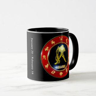 Caneca Sinal Zodiac Mug | Aquário