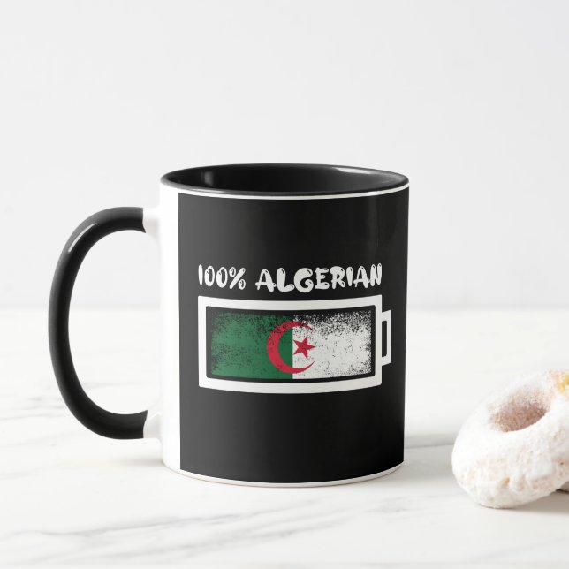 Caneca Sinalizador Argelino 100% (Com Donut)