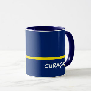 Caneca Sinalizador Curaçao com texto personalizável