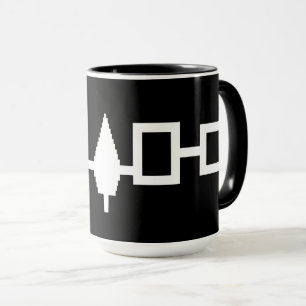Caneca Sinalizador da Confederação Haudenosaunee Personal
