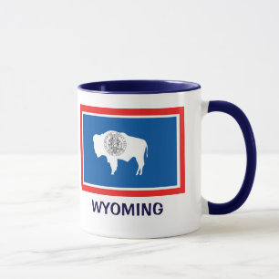 Caneca Sinalizador do Estado Wyoming