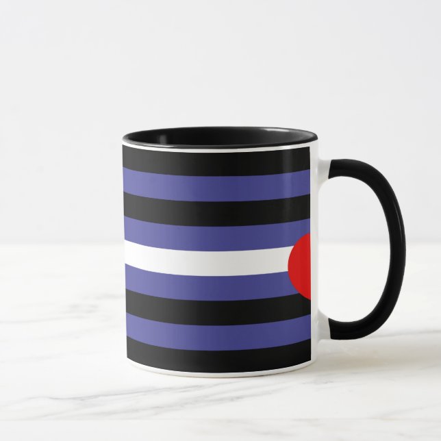 Caneca Sinalizador do Orgulho de Couro (Direita)