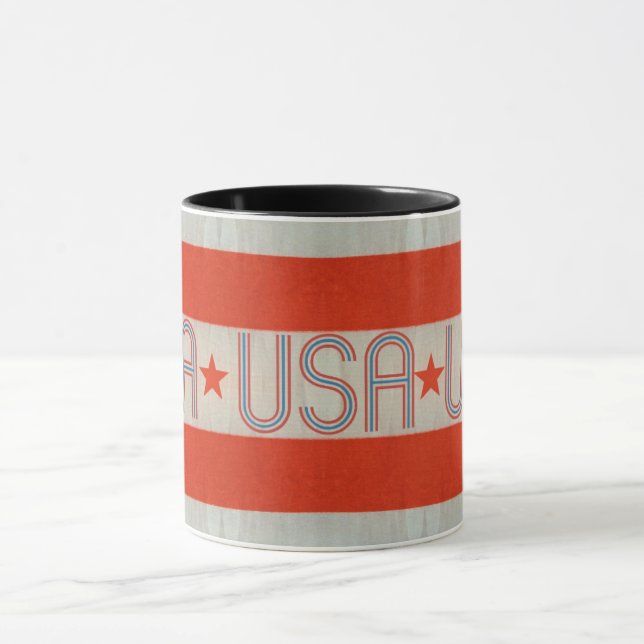 Caneca Sinalizador EUA (Centro)
