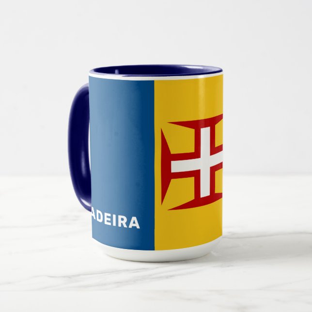 Caneca Sinalizador Madeira de Nome Personalizado (Frente Esquerda)