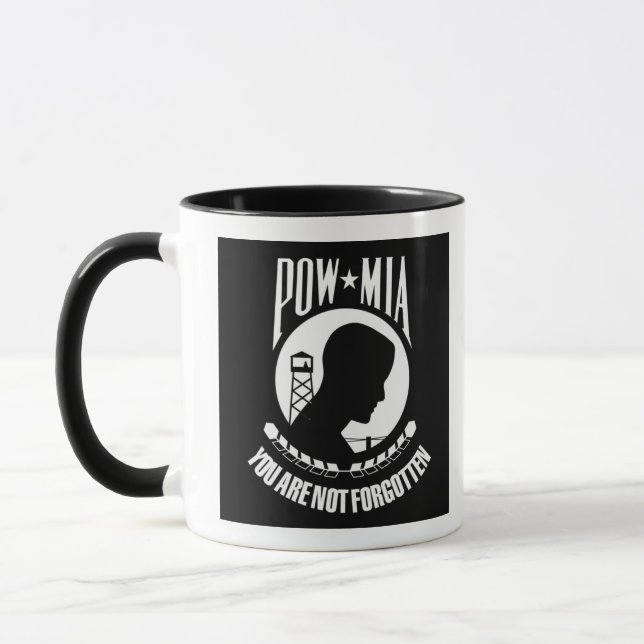 Caneca Sinalizador POW-MIA (Esquerda)
