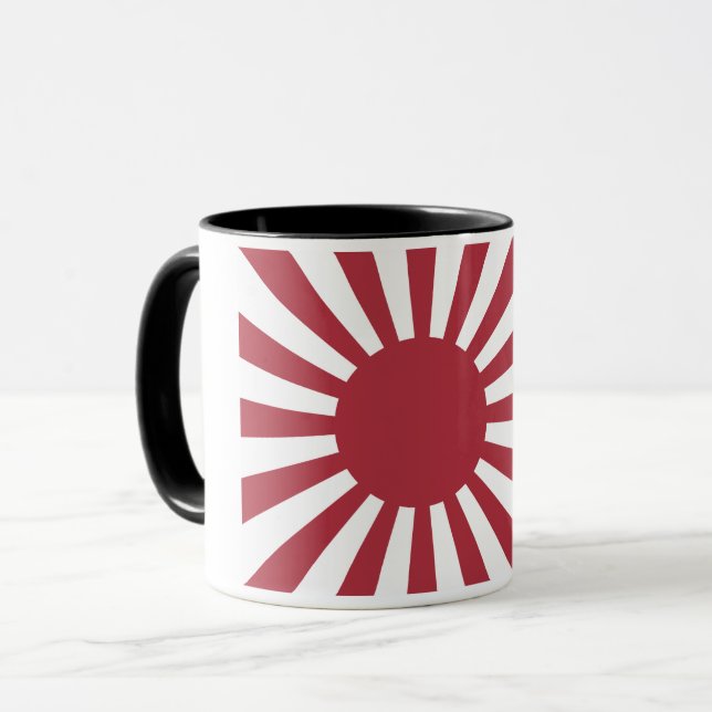 Caneca Sinalizador Sun Imperial de Ascensão do Japão, Edo (Frente Esquerda)