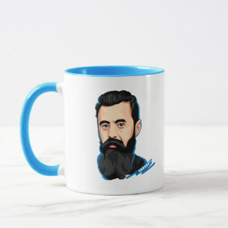 Caneca Sionismo político de SABABA™ Theodor Herzl Israel