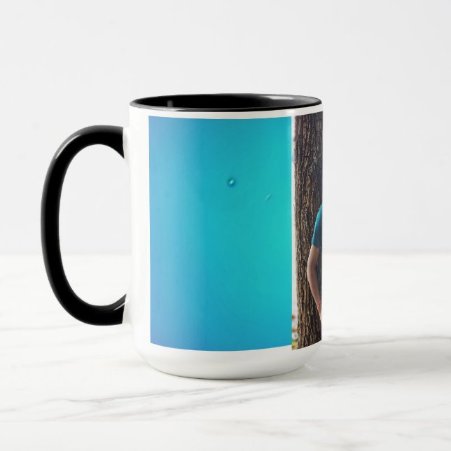 Caneca "Sip of Serenity: atrativo café Mug" (Esquerda)