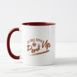 Caneca Sip Smile Repeat Coffee Cup