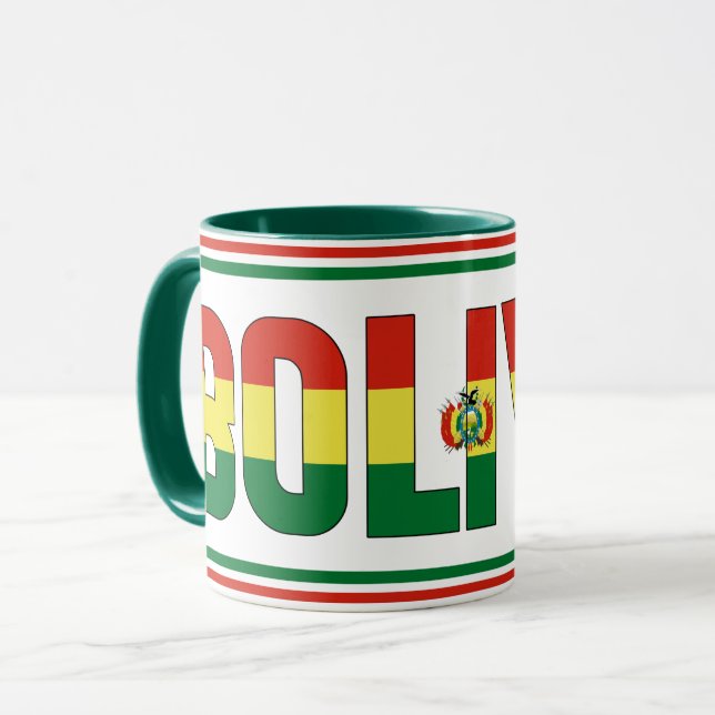 Caneca "Sippin' com a Bolívia" (Frente Esquerda)