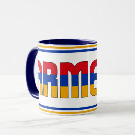 Caneca Sippin' com o café Patriótico Armênia