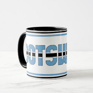 Caneca Sippin' com o café Patriótico Botswana