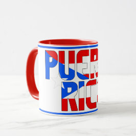 Caneca Sippin' com o café Patriótico de Porto Rico
