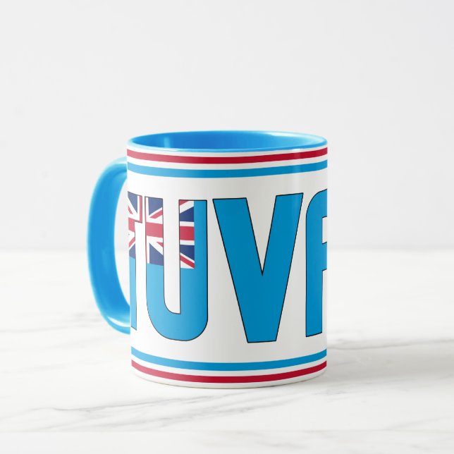 Caneca Sippin' com o café Patriótico Tuvalu (Frente Esquerda)