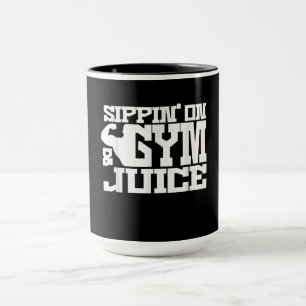 Caneca Sippin No Sumo De Ginásio - Camisas De Trabalho D