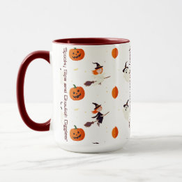 Caneca "Sips Spooky and Ghoulish Giggles" para crianças
