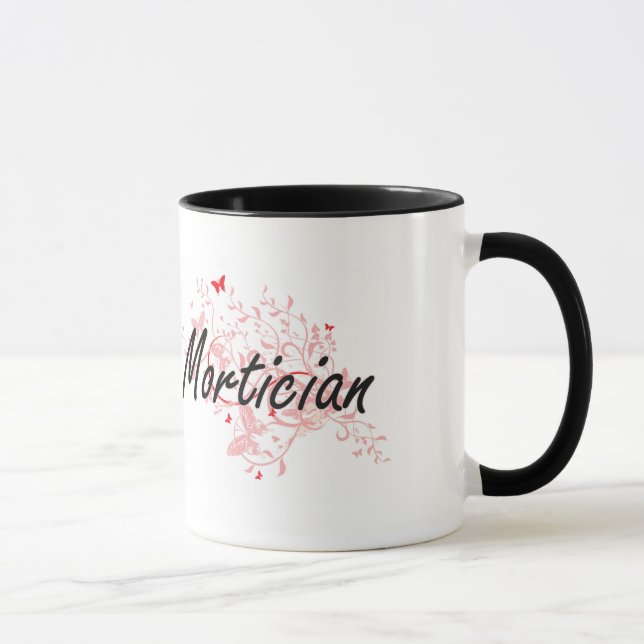 Caneca Sistema de trabalho artístico do Mortician com (Direita)