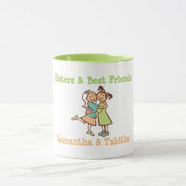 Caneca Sisters & Best Friends 11 oz Combo Mug (Centro)