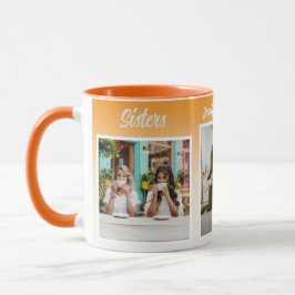 Caneca Sisters Photo Collage with Names, Best Therapy