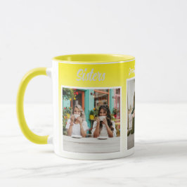 Caneca Sisters Photo Collage with Names, Best Therapy
