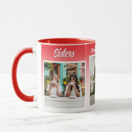 Caneca Sisters Photo Collage with Names, Best Therapy
